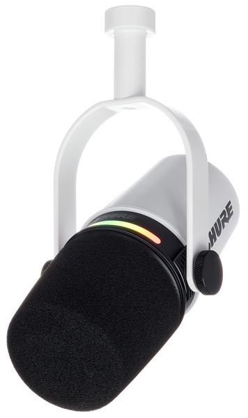 Shure MV7 Plus White microphone from Shure, product photo 1