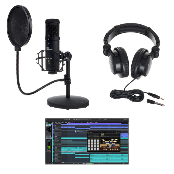 the t.bone SC 420 USB Podcast Bundle microphone from the t.bone, product photo 1