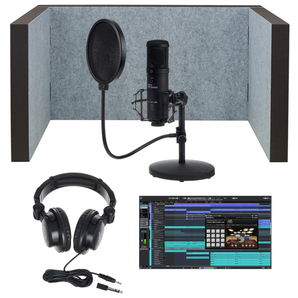 the t.bone SC 420 USB Podcast Pro Bundle microphone from the t.bone, product photo 1